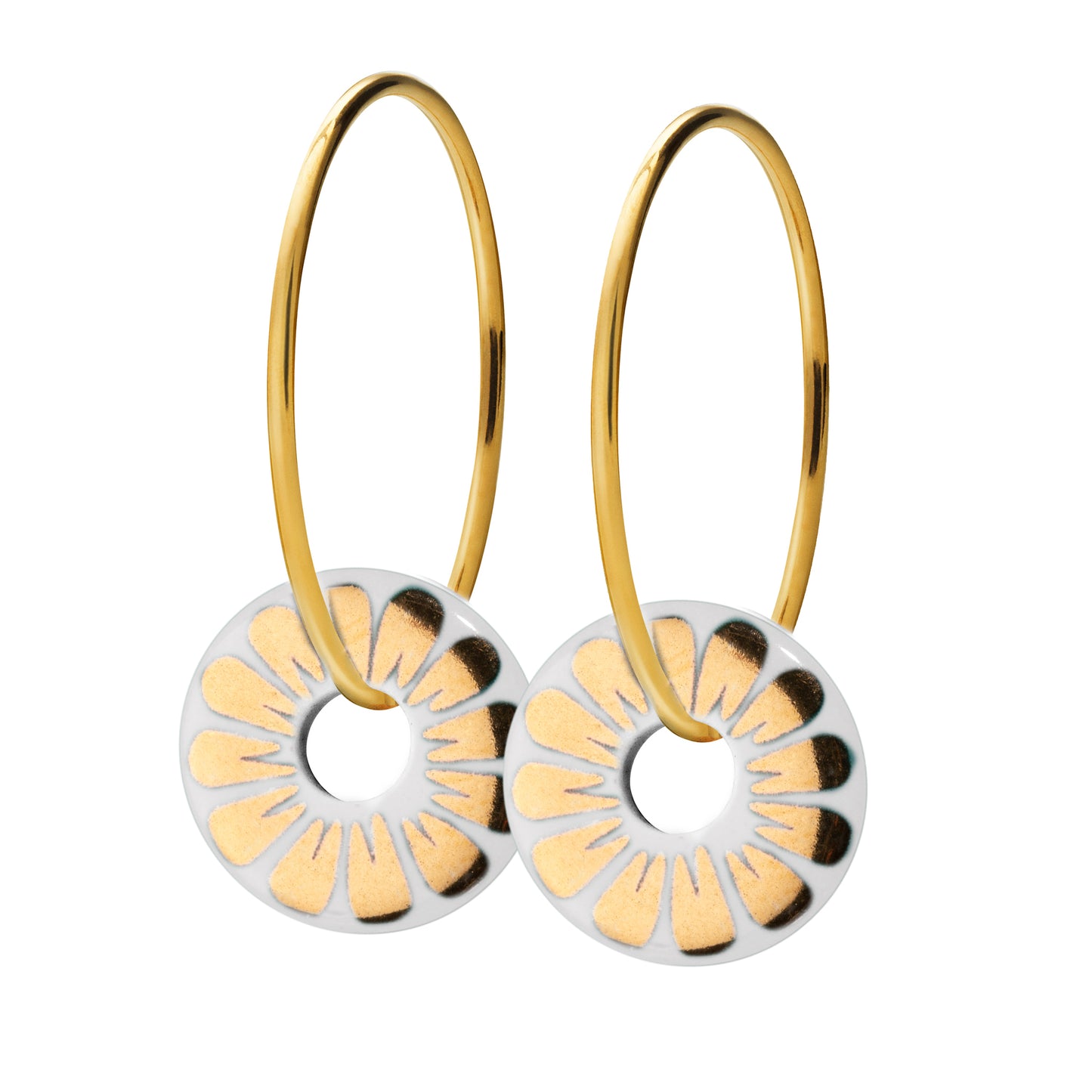 SCHERNING BLOOM Hoops