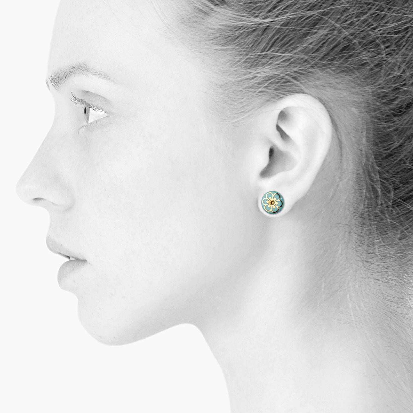 SCHERNING FLORA EARSTUDS