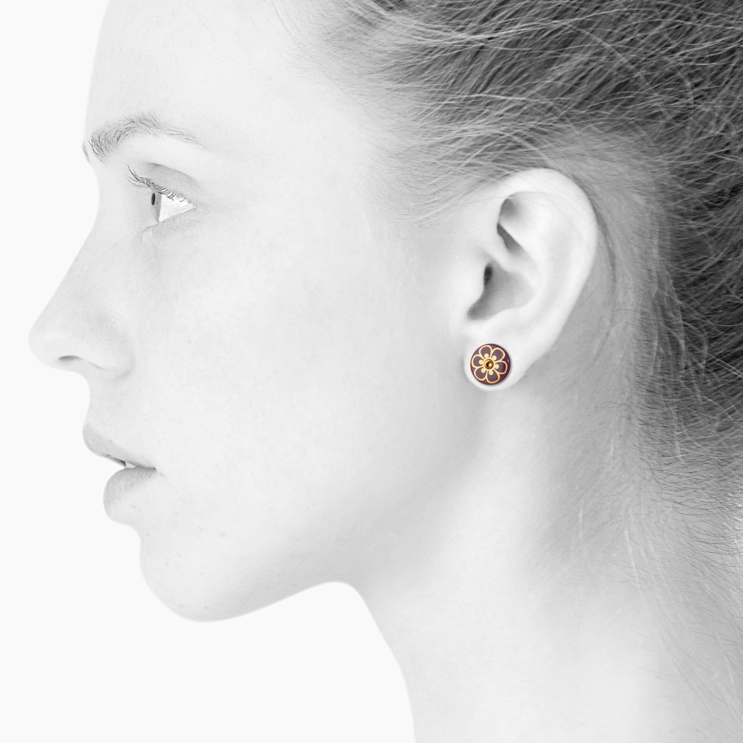 SCHERNING FLORA EARSTUDS