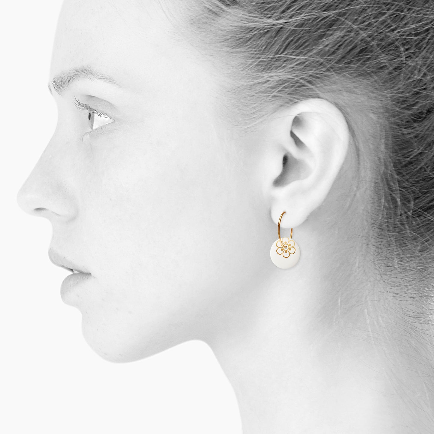 SCHERNING FLORA EARRINGS (L)