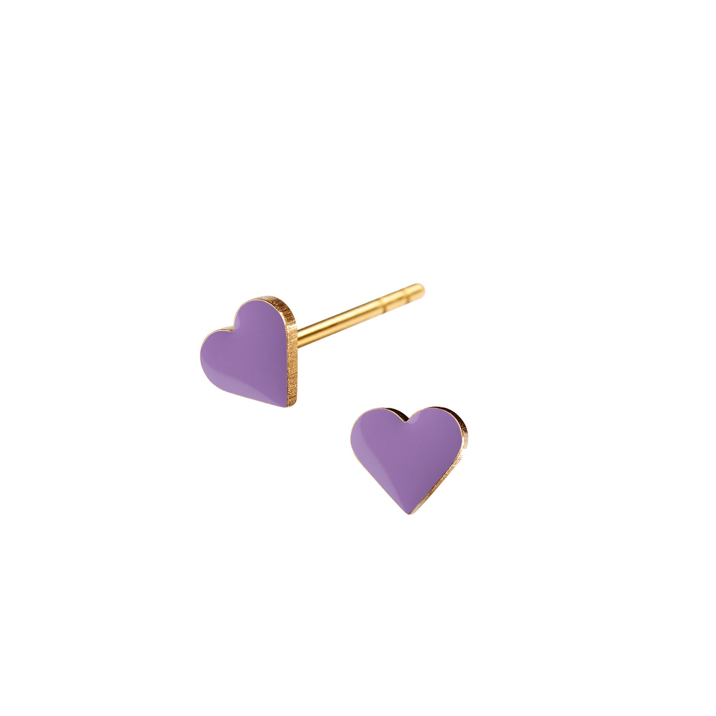 SCHERNING TINY HEART Ohrstecker